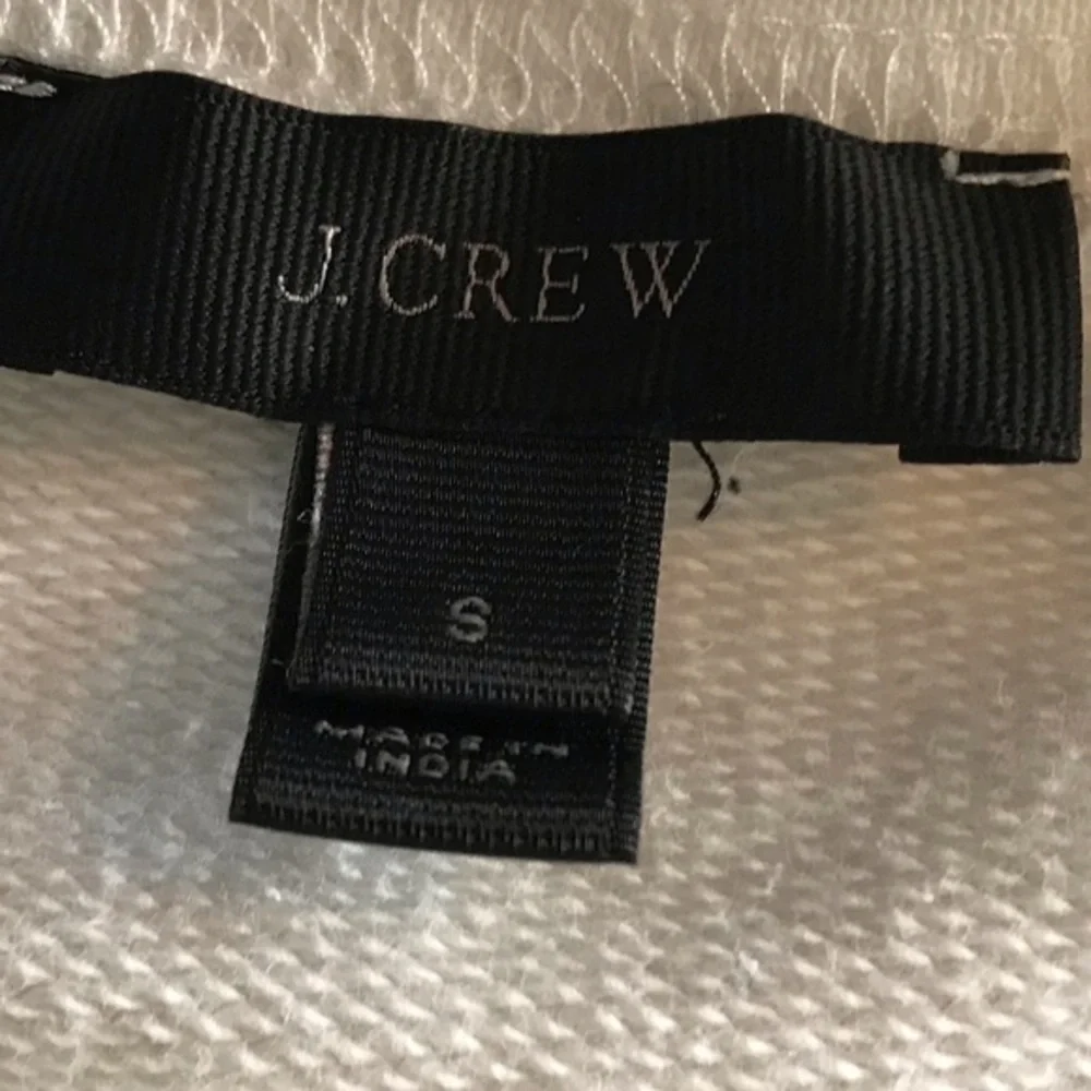 J.Crew Amour‎ white crewneck size small popover sweater